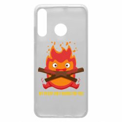 Чехол для Huawei P30 Lite MY HEART ONLY  BURNS FOR YOU - PrintSalon