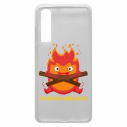 Чехол для Huawei P30 MY HEART ONLY  BURNS FOR YOU - PrintSalon