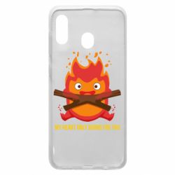 Чехол для Samsung A30 MY HEART ONLY  BURNS FOR YOU - PrintSalon