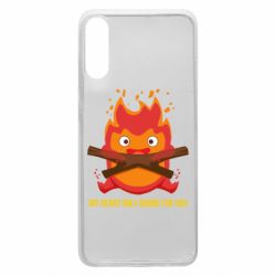 Чехол для Samsung A70 MY HEART ONLY  BURNS FOR YOU - PrintSalon