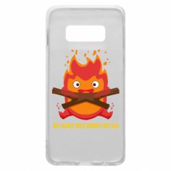 Чехол для Samsung S10e MY HEART ONLY  BURNS FOR YOU - PrintSalon
