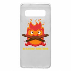 Чехол для Samsung S10 MY HEART ONLY  BURNS FOR YOU - PrintSalon
