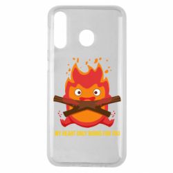 Чехол для Samsung M30 MY HEART ONLY  BURNS FOR YOU - PrintSalon