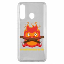 Чехол для Samsung M40 MY HEART ONLY  BURNS FOR YOU - PrintSalon