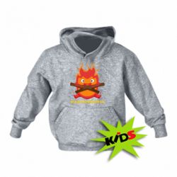 Детское худи MY HEART ONLY  BURNS FOR YOU - PrintSalon