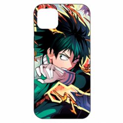 Чохол для iPhone 14 Plus My hero academy Izuku Midoriya-PrintSalon Чохол для iPhone 14 Plus My hero academy Izuku Midoriya
