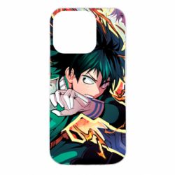 Чохол для iPhone 14 Pro My hero academy Izuku Midoriya-PrintSalon Чохол для iPhone 14 Pro My hero academy Izuku Midoriya