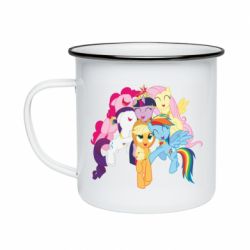 Кружка эмалированная My Little Pony - PrintSalon