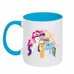 Чашка двухцветная 320ml My Little Pony - PrintSalon