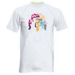 Мужская футболка для спорта My Little Pony - PrintSalon
