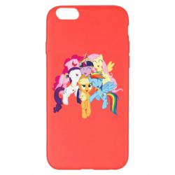 Чехол для iPhone 6 Plus/6S Plus My Little Pony
