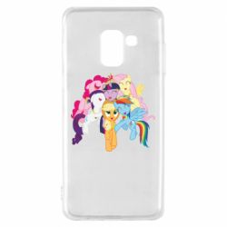 Чехол для Samsung A8 2018 My Little Pony - PrintSalon