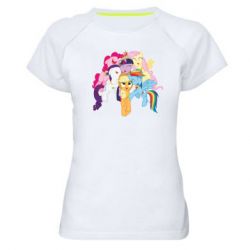 Женская футболка для спорта My Little Pony - PrintSalon