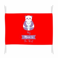 Флаг My mom is the best