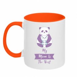 Чашка двокольорова My mom is the best