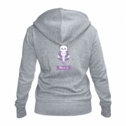Жіноче худі на блискавці My mom is the best-PrintSalon Жіноче худі на блискавці My mom is the best
