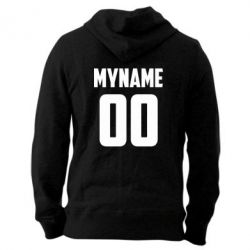 Мужское худи My name American - PrintSalon