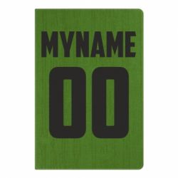 Блокнот с принто My name American - PrintSalon