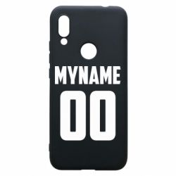 Чехол для Xiaomi Redmi 7 My name American - PrintSalon