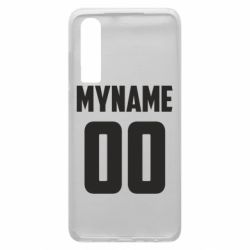 Чехол для Huawei P30 My name American - PrintSalon