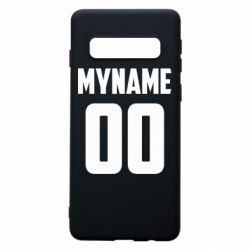 Чехол для Samsung S10 My name American - PrintSalon