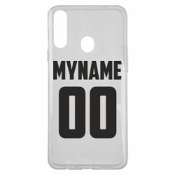 Чехол для Samsung A20s My name American - PrintSalon