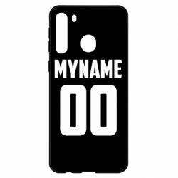 Чехол для Samsung A21 My name American - PrintSalon