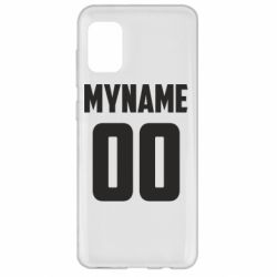 Чехол для Samsung A31 My name American - PrintSalon