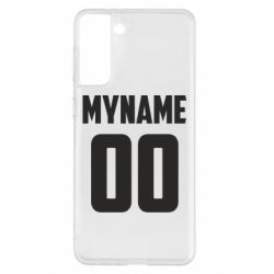 Чехол для Samsung S21+ My name American - PrintSalon