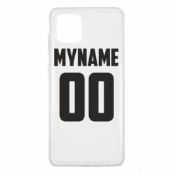 Чехол для Samsung Note 10 Lite My name American - PrintSalon