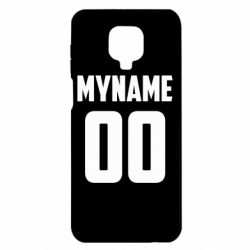 Чехол для Xiaomi Redmi Note 9S/9Pro/9Pro Max My name American - PrintSalon