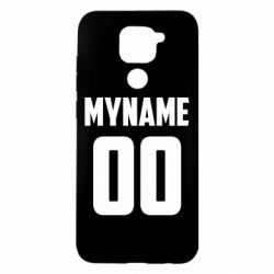 Чехол для Xiaomi Redmi Note 9/Redmi 10X My name American - PrintSalon