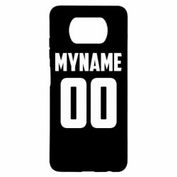 Чехол для Xiaomi Poco X3 My name American - PrintSalon