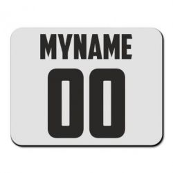 Коврик для мыши My name American - PrintSalon