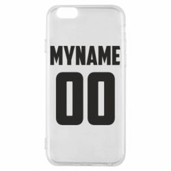 Чехол для iPhone 6/6S My name American - PrintSalon