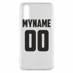 Чехол для Huawei P20 My name American - PrintSalon