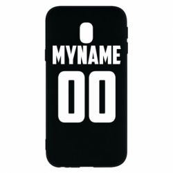 Чехол для Samsung J3 2017 My name American - PrintSalon