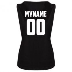 Женская майка My name American - PrintSalon