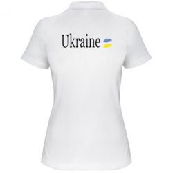 Женское поло My Ukraine - PrintSalon