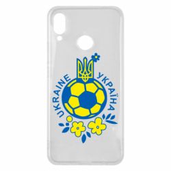Чехол для Huawei P Smart Plus 2018 Мяч футбольный УКРАИНА цветной - PrintSalon