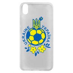 Чехол для Xiaomi Redmi 7A Мяч футбольный УКРАИНА цветной - PrintSalon