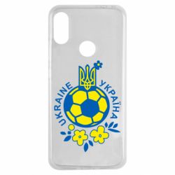 Чехол для Xiaomi Redmi Note 7 Мяч футбольный УКРАИНА цветной - PrintSalon