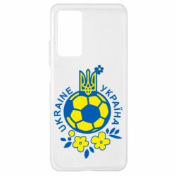 Чехол для Xiaomi Mi 10T/10T Pro Мяч футбольный УКРАИНА цветной - PrintSalon