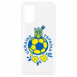 Чехол для Realme 7 Pro Мяч футбольный УКРАИНА цветной - PrintSalon