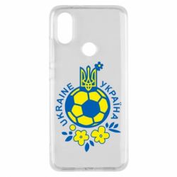 Чехол для Xiaomi Mi A2 Мяч футбольный УКРАИНА цветной - PrintSalon