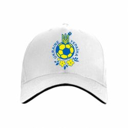 Кепка Мяч футбольный УКРАИНА цветной - PrintSalon
