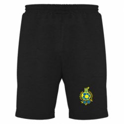 Мужские шорты Мяч футбольный УКРАИНА цветной - PrintSalon