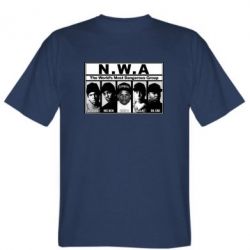 Мужская футболка Stedman N.W.A. - PrintSalon