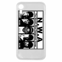 Чехол для iPhone XR N.W.A. - PrintSalon