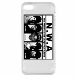 Чехол для iPhone5/5S/SE N.W.A. - PrintSalon